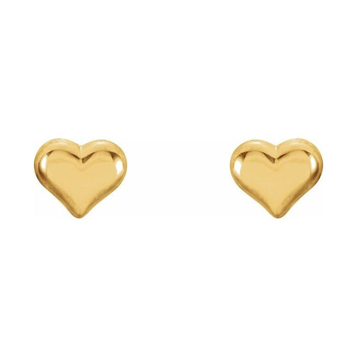 Youth Puffed Heart Earrings