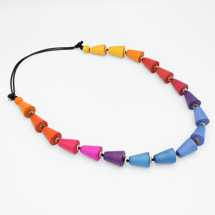 Zariah Multi Color Ombre Necklace