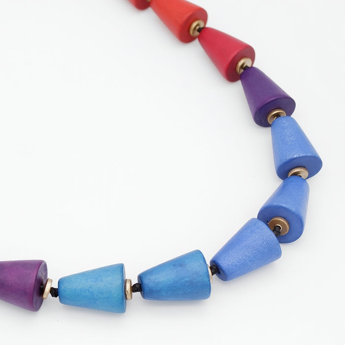 Zariah Multi Color Ombre Necklace