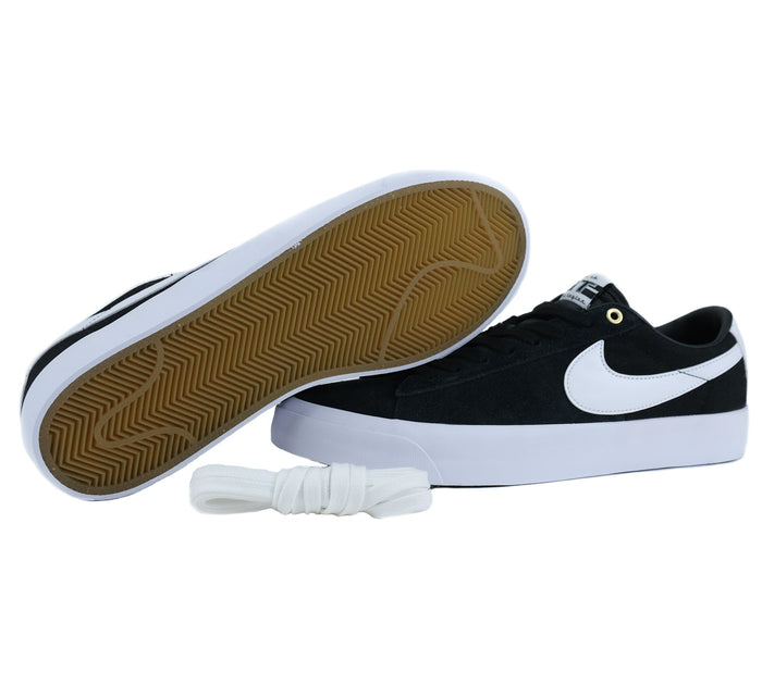 Zoom Blazer Low Pro GT - Black/White-Black-Gum Light Brown